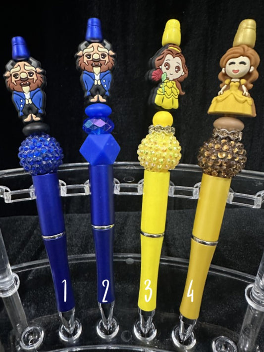 Beauty & The Beast - Character Pens